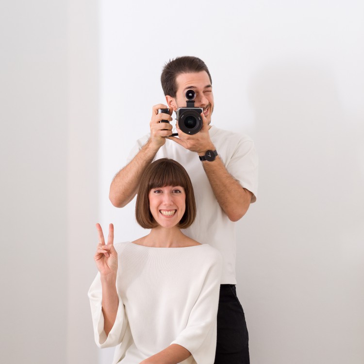 ▲ 사진작가 안나 데이비스와 다니엘 루에다.ⓒ예술의전당·씨씨오씨