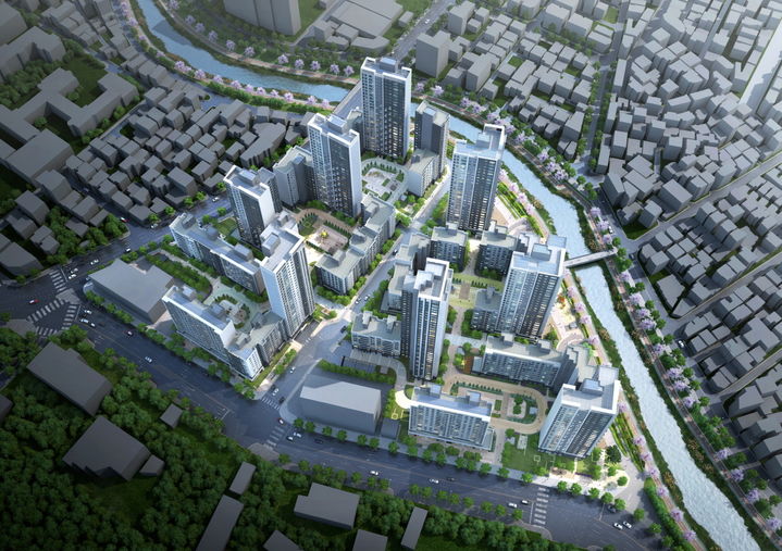 ▲ 서울 강북구 번동 429-114번지 일대 '번동 모아타운' 조감도.ⓒ서울시