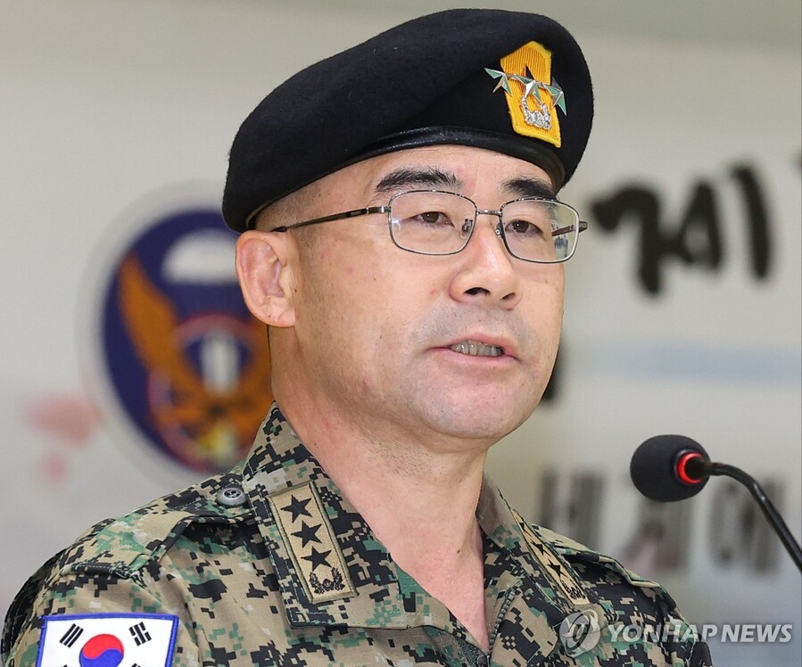 ▲ 곽종근 전 특전사령관. ⓒ연합뉴스