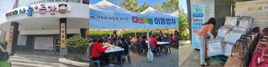 ▲ 익산시는 발굴한 위기가구를 효과적으로 도울 수 있는 익산만의 특별한 지원책 마련에도 힘쓰고 있다. 대표적인 복지 지원 정책으로 △다이로움 나눔 곳간 △다이로움 밥차 △이웃애(愛) 돌봄단 △익산형 긴급지원 등 맞춤형 혜택이 꼽힌다.ⓒ익산시