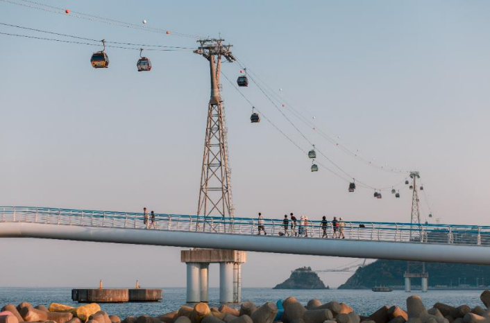 ▲ 부산 송도 해상케이블카.ⓒ윈덤그랜드부산