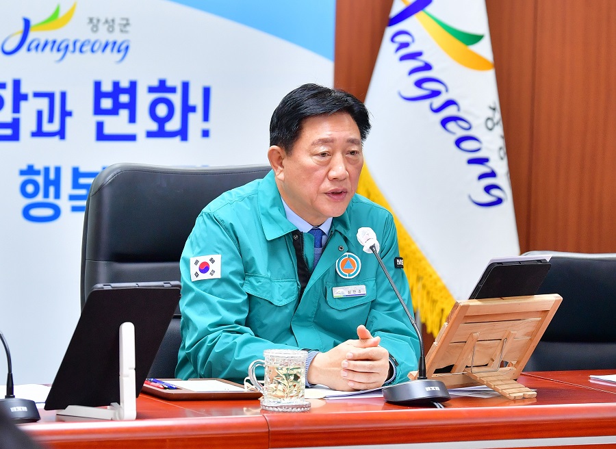▲ 김한종 장성군수.ⓒ장성군