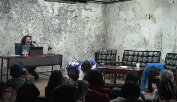 ▲ 4·10 총선을 앞둔 지난 3월 15일 유튜브 방송 '김어준의 겸손은 힘들다 뉴스공장'에 출연한 이언주·안귀령·전현희 당시 더불어민주당 후보가 김어준 씨의 