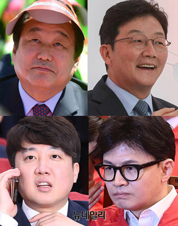 ▲ 김무성 유승민 이준석 한동훈을 관통하는 공통점은《배신의 아이콘》이다. 그들은 대학 때 형성된 좌파 운동권에 대한 열등감(일종의 죄책감)에서 평생 벗어나지 못하는《한국판 오셀로》들이다. ⓒ뉴데일리DB