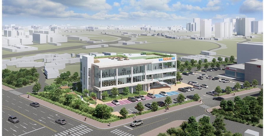 ▲ 감곡 햇살누리센터 조감도.ⓒ음성군