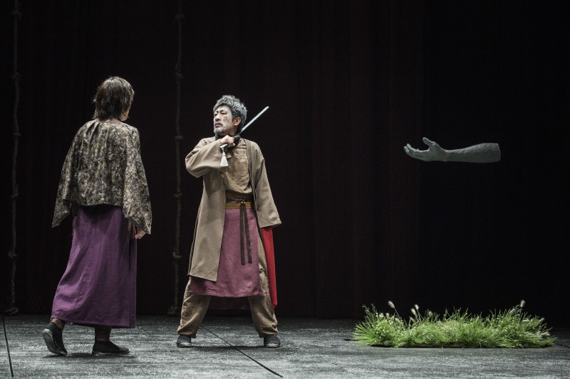 ▲ 연극 '조씨고아, 복수의 씨앗' 공연.ⓒ국립극단