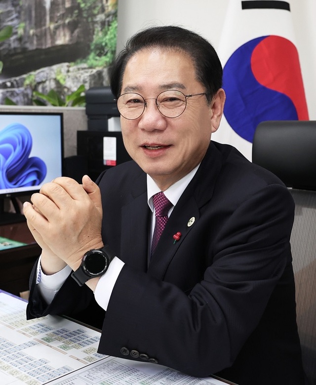 ▲ 송인헌 괴산군수.ⓒ괴산군
