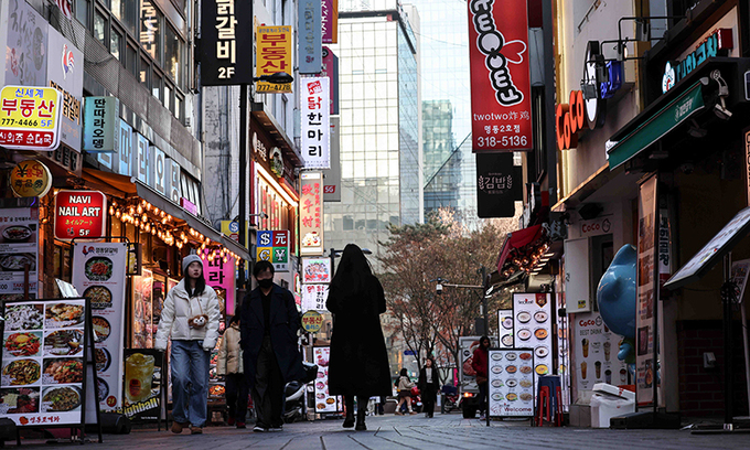 ▲ 서울 시내의 식당 골목이 한산한 모습을 보이고 있다. ⓒ뉴시스