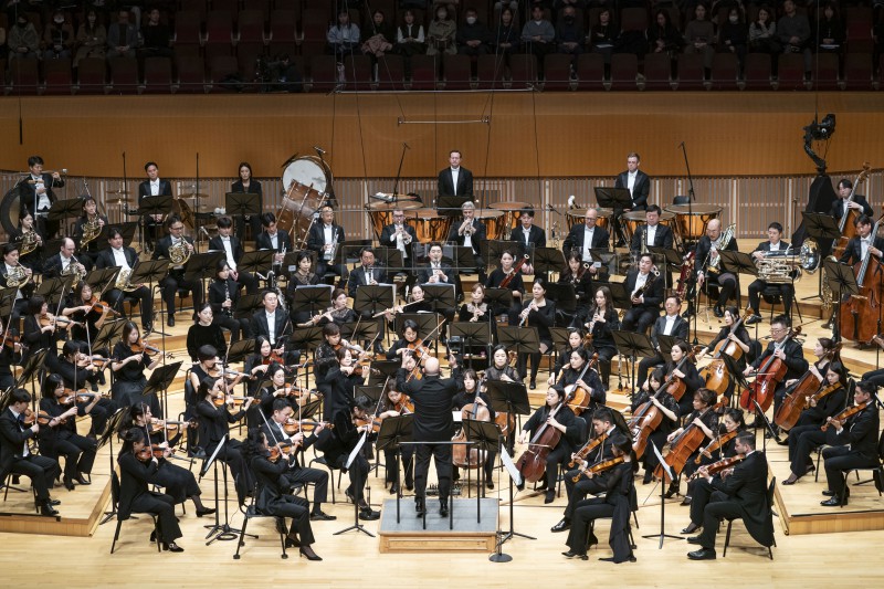 ▲ 지난해 1월 열린 얍 판 츠베덴 음악감독의 취임 연주회.ⓒ서울시립교향악단