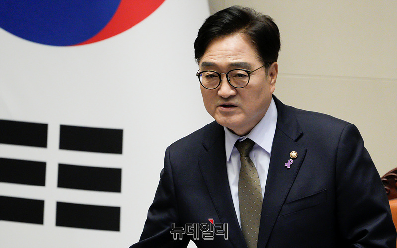 ▲ 우원식 국회의장. ⓒ서성진 기자