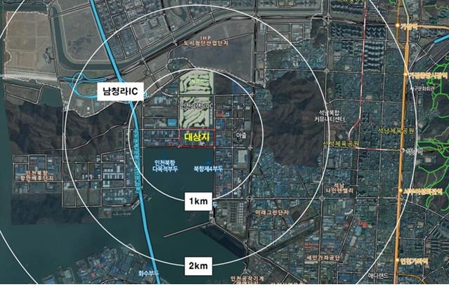 ▲ 인천시 북항 규제완화 대상지 ⓒ인천시 제공