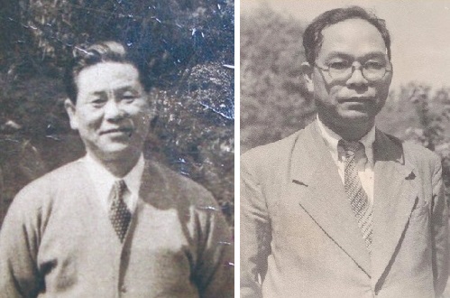 ▲ 서울 시청옆 중국집 아서원(현 롯데호텔 본점자리)에서 1925년 4월 비밀리에 조선공산당을 조직 출범시켰던 조봉암(왼쪽)과 박헌영.