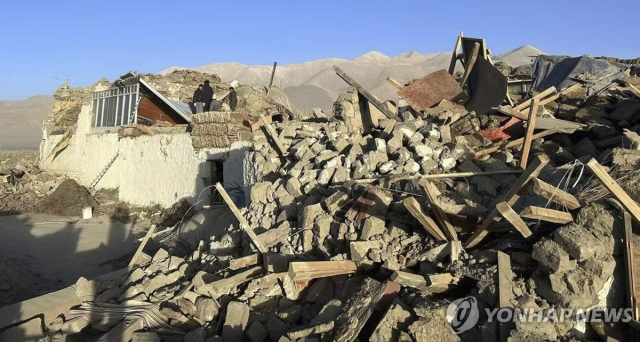 ▲ 중국 티베트자치구 시가제 딩리 창수오진 통라이 마을.ⓒ신화=연합뉴스