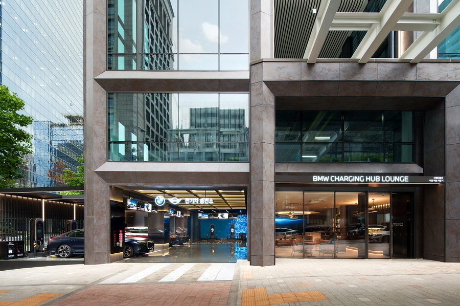 ▲ BMW 차징 허브 라운지ⓒBMW코리아