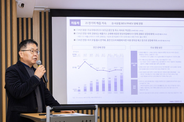 ▲ 양진수 현대차그룹 HMG경영연구원 모빌리티산업연구실장 ⓒ한국자동차기자협회