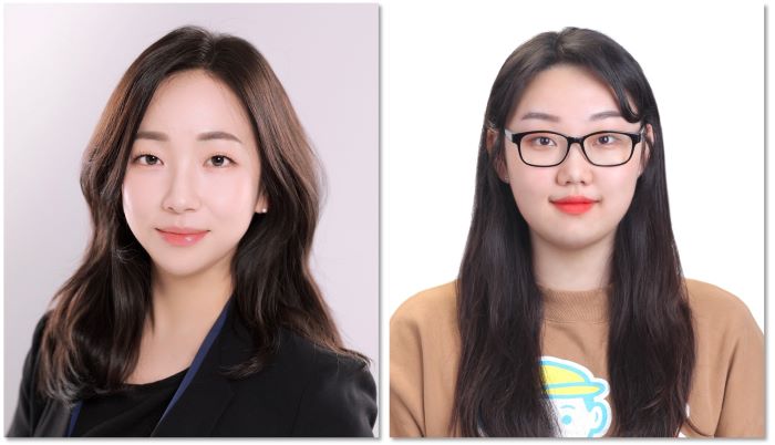 ▲ 신민정 성신여대 화학·에너지융합학부 교수(교신저자·왼쪽)와 이다은 학부생(제1저자).ⓒ성신여대