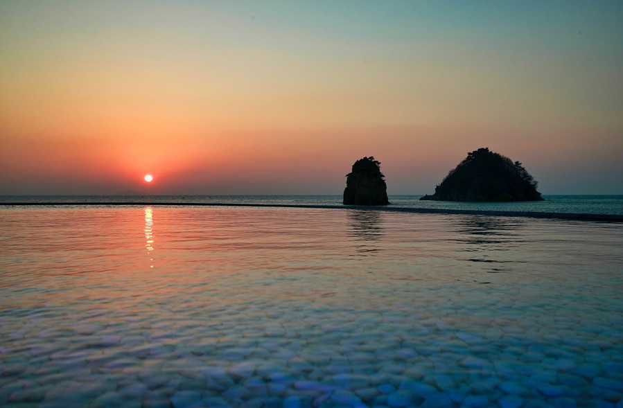 ▲ 태안 꽃지해수욕장.ⓒ충남도