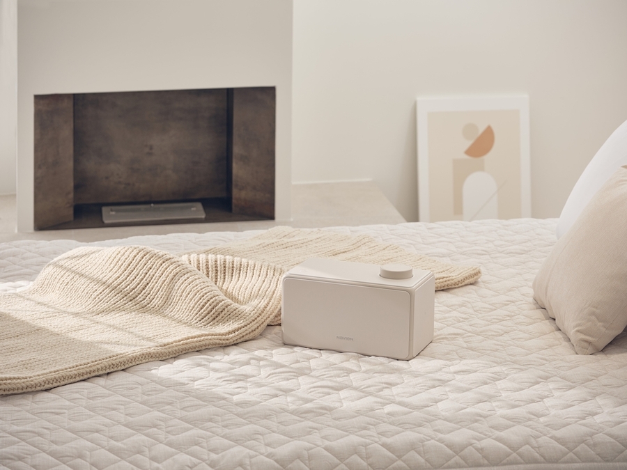 ▲ 나비엔 숙면매트 온수 모습.  ⓒ경동나비엔