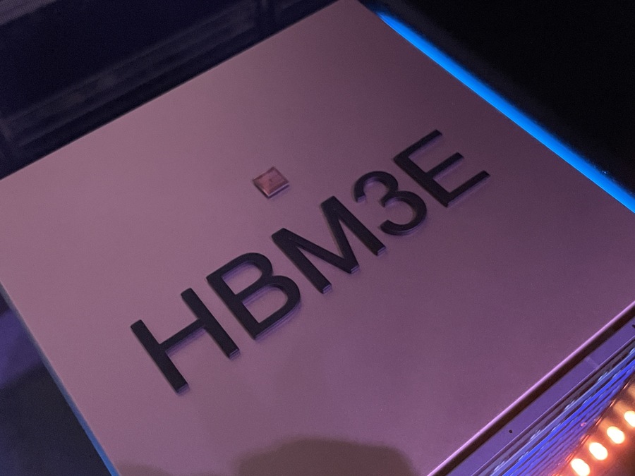 ▲ SK하이닉스 HBM3E ⓒ이가영 기자