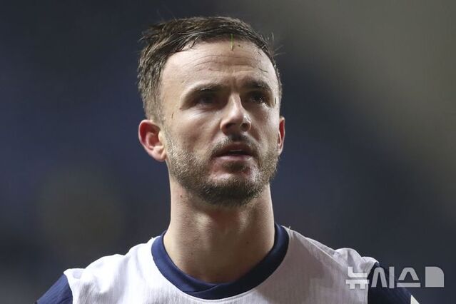 ▲ 토트넘 홋스퍼의 제임스 매디슨. 출처=APⓒ뉴시스