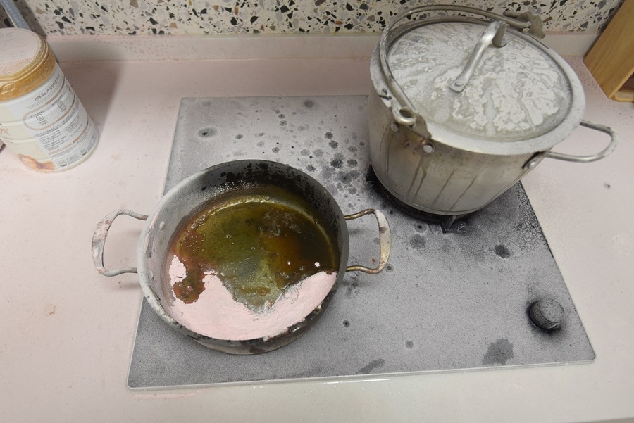 ▲ 지난해 발생한 대전 아파트 화재 현장.ⓒ대전소방본부