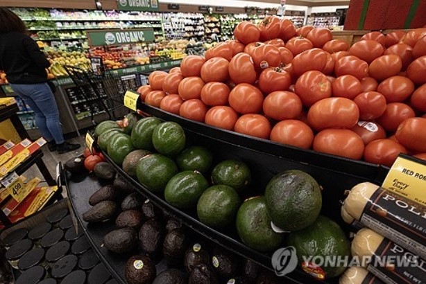 ▲ 미국 식료품점 [EPA 연합뉴스 자료사진]ⓒ연합뉴스 제공.