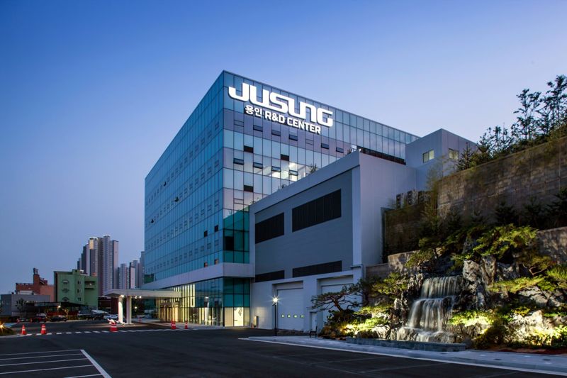 ▲ 주성엔지니어링 용인 R&D 센터 전경ⓒ주성엔지니어링
