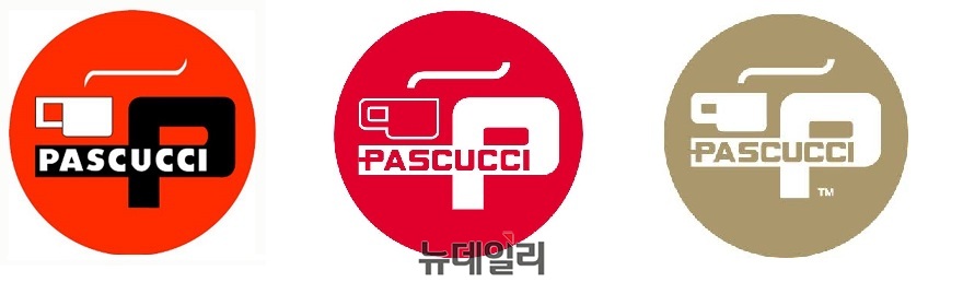 ▲ 파스쿠찌 로고 변화ⓒSPC그룹