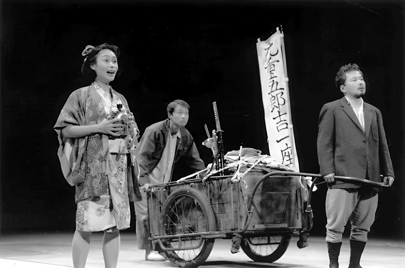 ▲ '호기우타(寿歌)' 일본공연 사진.ⓒ극단 프로젝트 나비