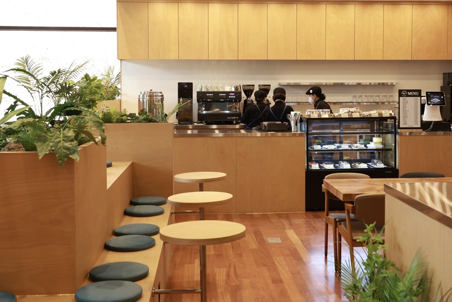 ▲ ‘Cafe The 청남대’ 내부 사진.ⓒ충북도