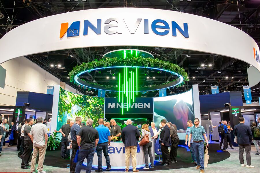 ▲ 경동나비엔 AHR 2025 부스 전경 ⓒ경동나비엔