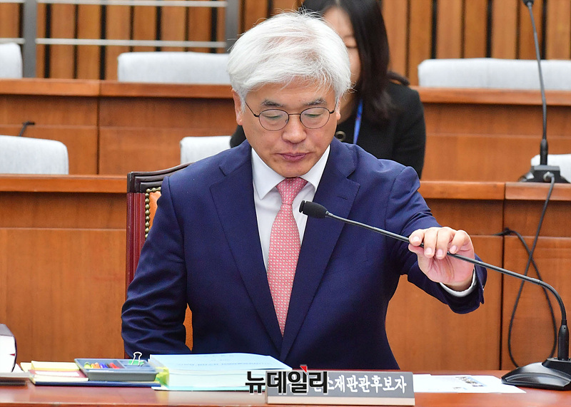 ▲ 마은혁 헌법재판관 후보자. ⓒ서성진 기자
