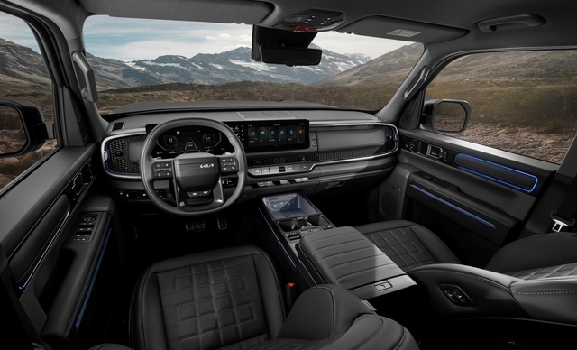 ▲ 더 기아 타스만 내부 ⓒ기아