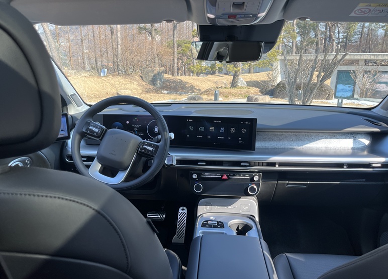 ▲ 아이오닉 9 실내. ⓒ김보배 기자