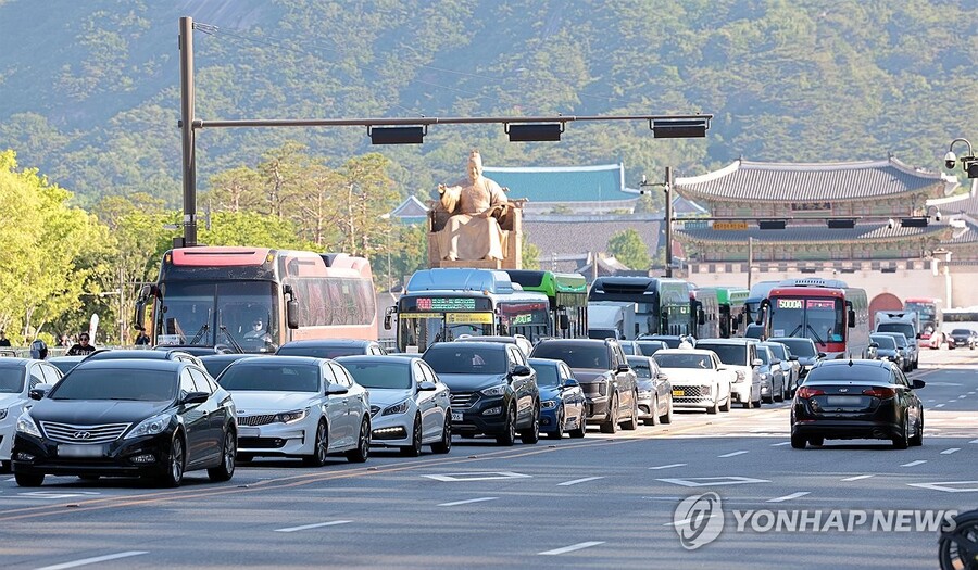 ▲ 서울 시내 도로.ⓒ연합뉴스