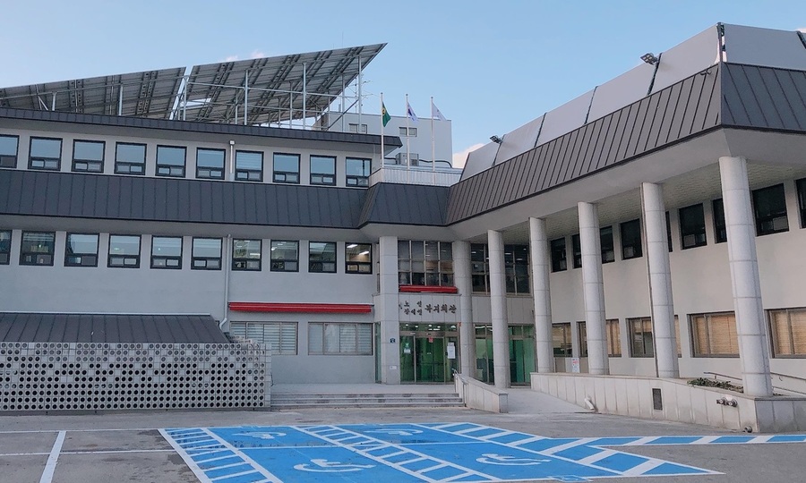 ▲ 옥천군 노인장애인복지관 전경.ⓒ옥천군