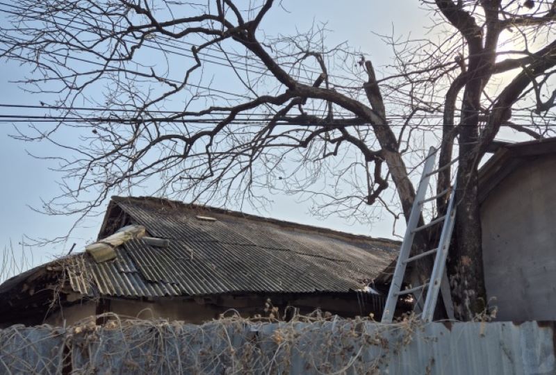▲ 농촌 마을에 방치돼 있는 빈집.ⓒ아산시