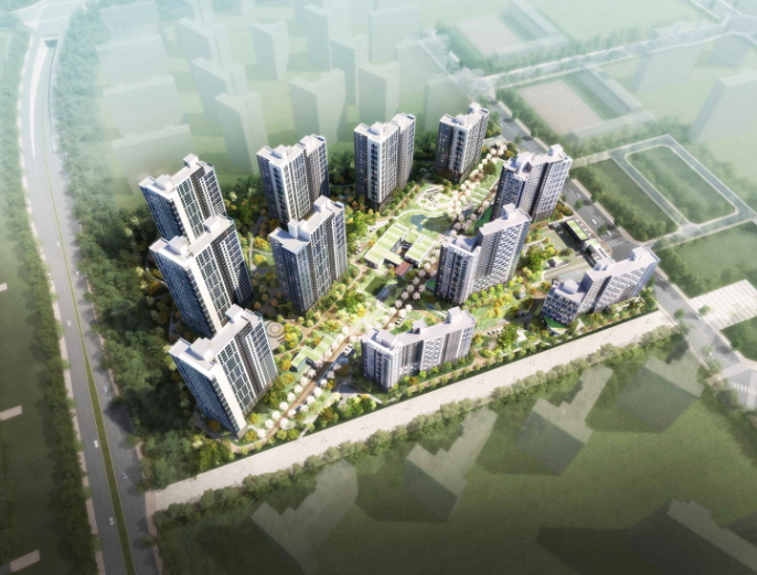 ▲ 공공지원민간임대 조감도. ⓒ한국토지신탁