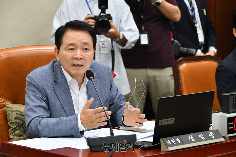▲ 성일종 국민의힘 의원. ⓒ이종현 기자