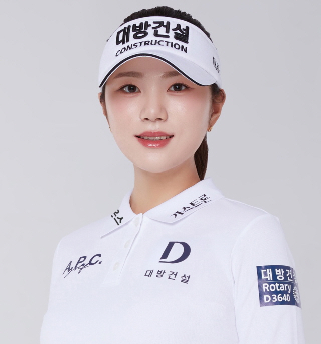 ▲ 대방건설 골프단 소속 김민선 프로. ⓒ대방건설
