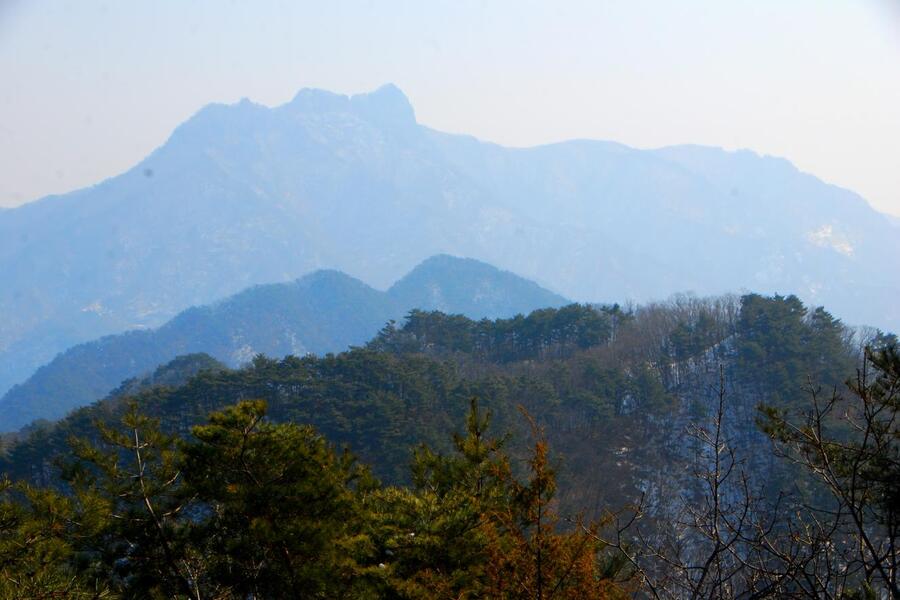 ▲ 월악산 영봉.ⓒ진경수 山 애호가