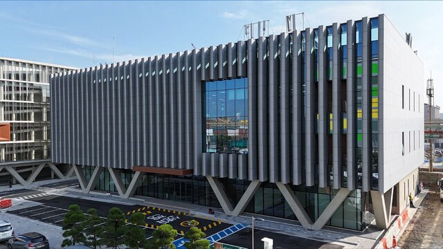 ▲ 고려아연 온산제련소 내 준공된 안전교육센터 전경. ⓒ고려아연