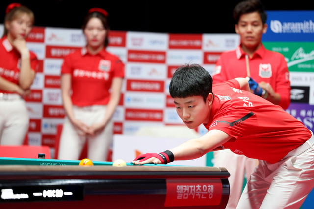 ▲ 웰컴저축은행 김영원.ⓒ프로당구협회