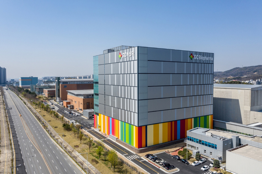 ▲ GC녹십자 오창공장. ⓒGC녹십자