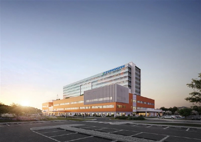 ▲ 군산 전북대학교병원 투시도ⓒ동부건설