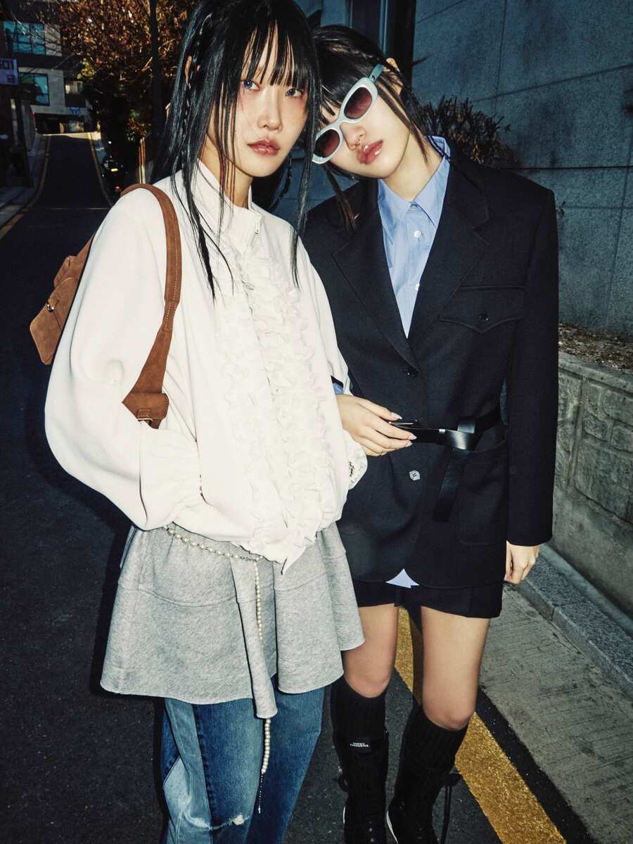 ▲ 럭키슈에뜨_프릴 포인트 점퍼ⓒ럭키슈에뜨