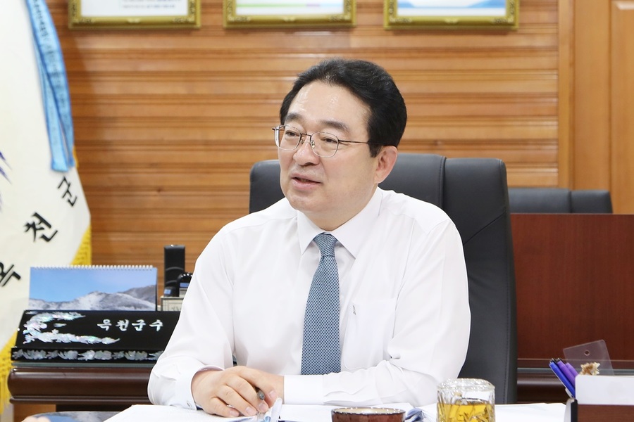 ▲ 황규철 옥천군수.ⓒ옥천군