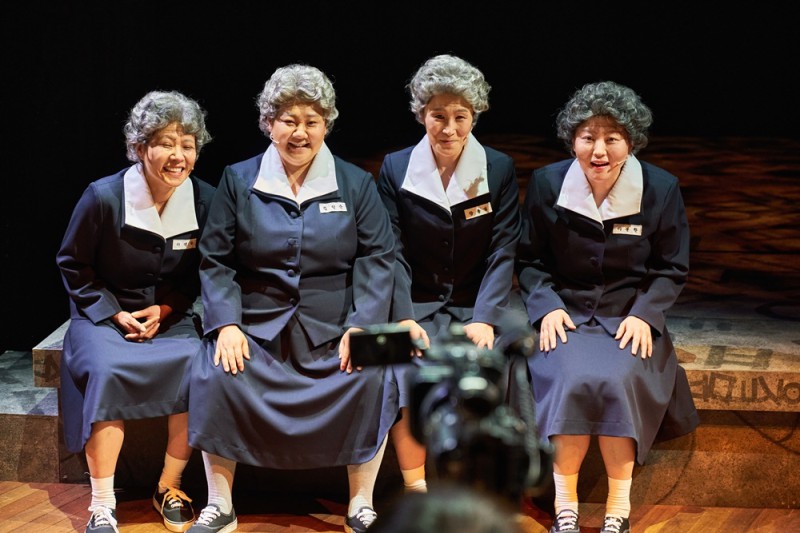 ▲ 뮤지컬 '오지게 재밌는 가시나들' 공연 사진.ⓒ라이브