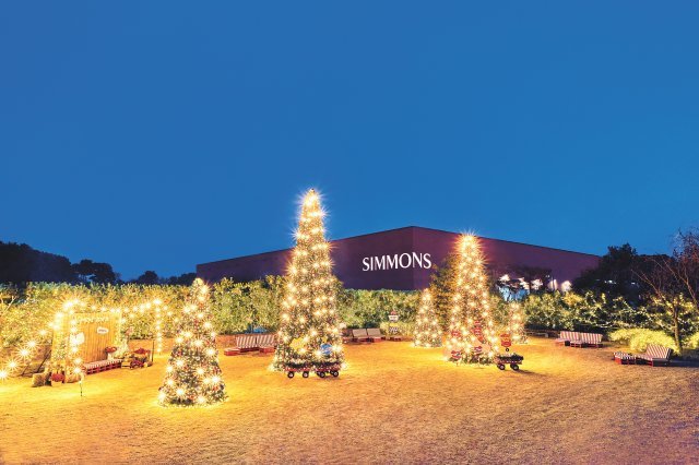 ▲ 지난해 열린 크리스마스 트리&일루미네이션 행사에는 2만5000여명의 방문객이 몰렸다.ⓒ시몬스