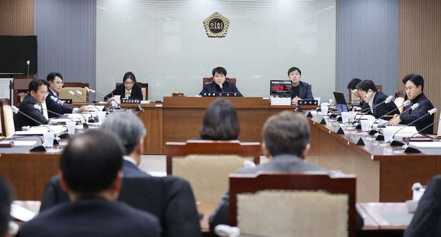 ▲ 충남도의회 인사청문회 장면.ⓒ충남도의회
